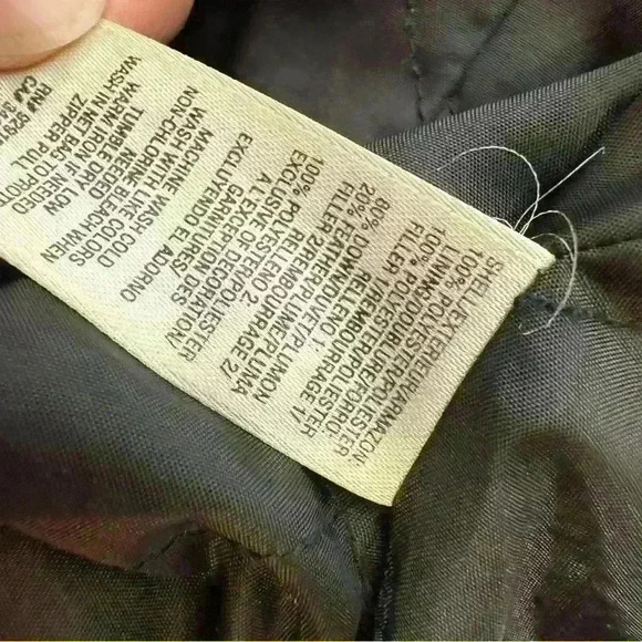 Black juicy winter down coat Y2K size M - Picture 6 of 7